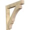Ekena Millwork Balboa Block Rough Sawn Outlooker, Douglas Fir, 8"W x 46"D x 46"H OUT08X46X46BOA05RDF - alternate 1
